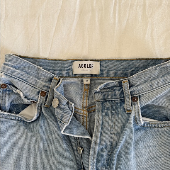 Agolde 90’s pinch waist jeans size 23 - Picture 3 of 4